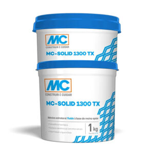 Adesivo Estrutural Epóxi MC Solid 1300 TX 1Kg Mc Bauchemie