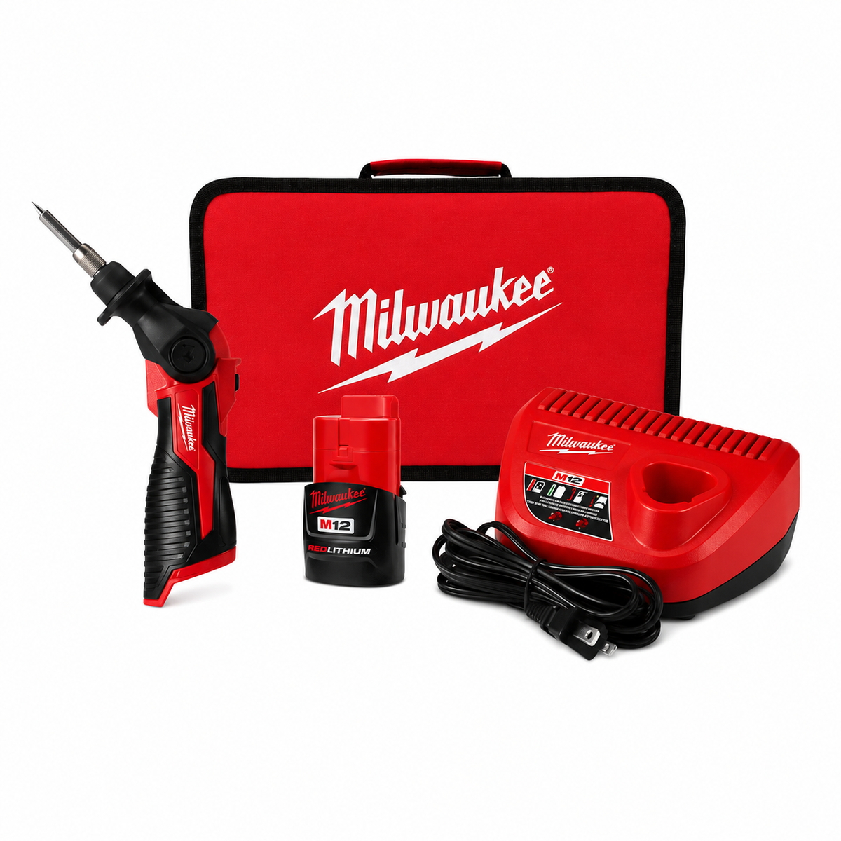 Ferro De Solda Milwaukee M12 2488-159N Kit Profissional