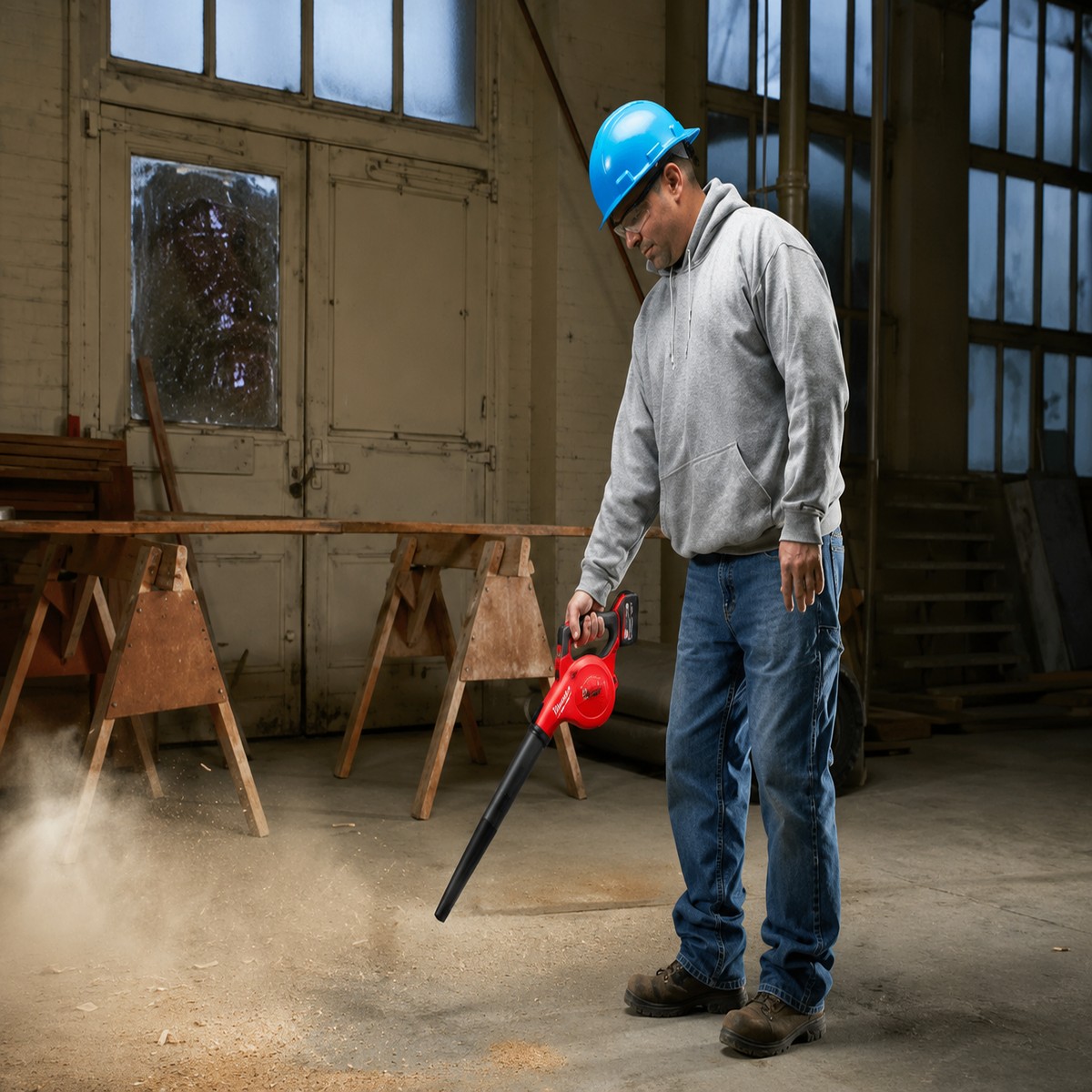 Soprador De Ar Milwaukee M18 18V 0884-159N Kit - Imagem 3