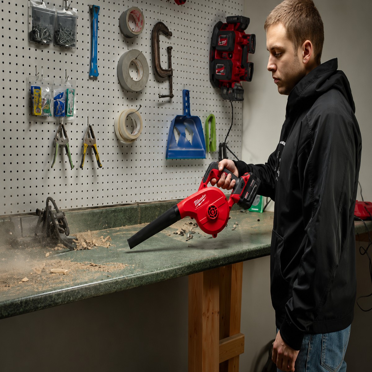 Soprador De Ar Milwaukee M18 18V 0884-159N Kit - Imagem 2